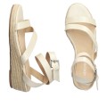 Andres Machado 5668-13 Wedge Beige 5cm Andres Machado 5668-13 Wedge Beige 5cm