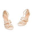 Andres Machado 5672-13 High Heeled Sandal Beige 10.5cm Andres Machado 5672-13 High Heeled Sandal Beige 10.5cm