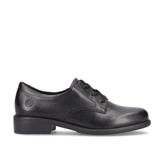 Remonte D0F01-00 Ανατομικό Δερμάτινο Oxford Μαύρο Remonte D0F01-00 Ανατομικό Δερμάτινο Oxford Μαύρο