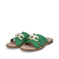 Remonte D3648-52 Anatomic Leather Sandal Green