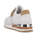 Remonte R2536-80 Ανατομικό Δερμάτινο Sneaker Λευκό