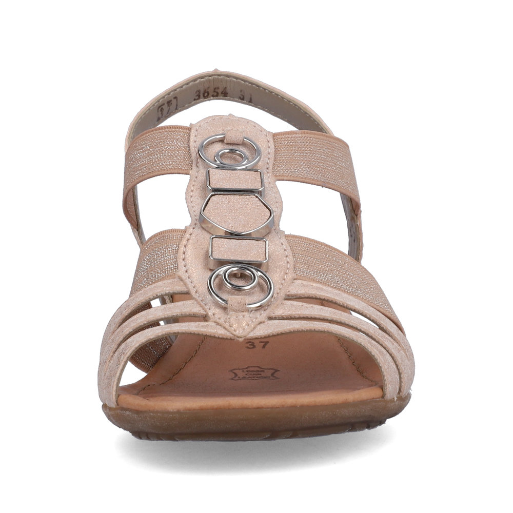 Remonte R3654-31 Anatomic Leather Sandal Rose/Gold