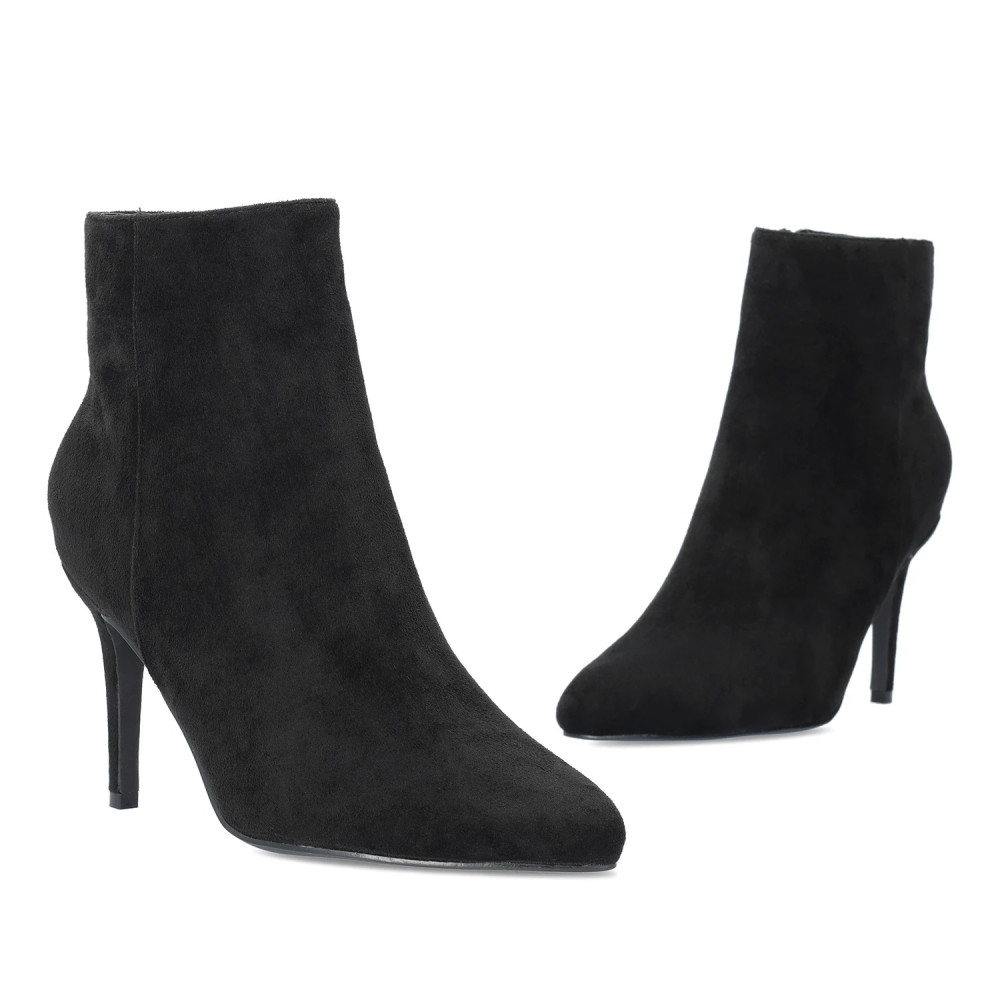 Andres Machado AM4239-01kst High Heeled Ankle Boot Black 10cm Andres Machado AM4239-01kst High Heeled Ankle Boot Black 10cm