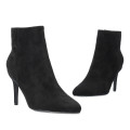 Andres Machado AM4239-01kst High Heeled Ankle Boot Black 10cm Andres Machado AM4239-01kst High Heeled Ankle Boot Black 10cm