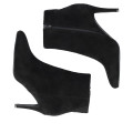 Andres Machado AM4239-01kst High Heeled Ankle Boot Black 10cm Andres Machado AM4239-01kst High Heeled Ankle Boot Black 10cm