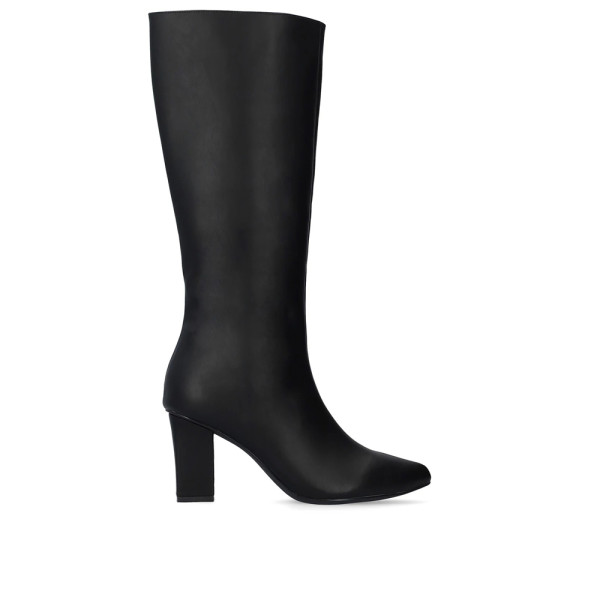 Andres Machado AM4245-01 High Heeled Boot Black 8cm Andres Machado AM4245-01 High Heeled Boot Black 8cm