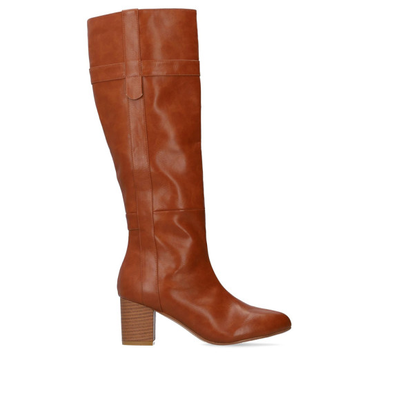 Andres Machado AM4247-05 High Heeled Boot Brown 7cm Andres Machado AM4247-05 High Heeled Boot Brown 7cm