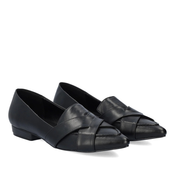 Andres Machado AM5713-01 Flat Pump Black Andres Machado AM5713-01 Flat Pump Black