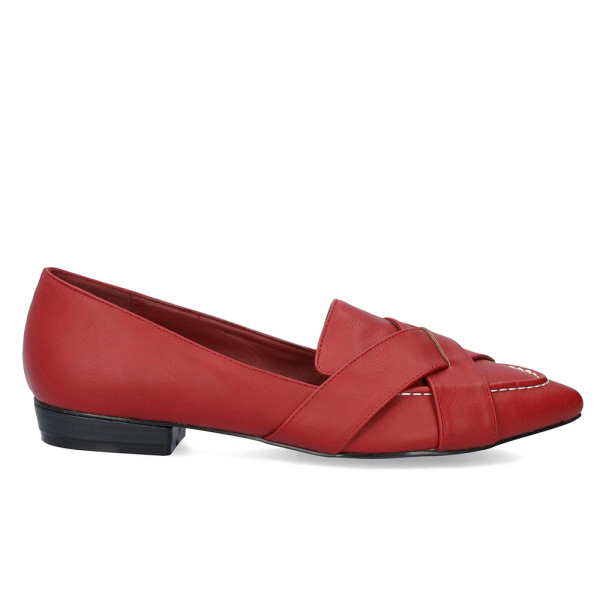 Andres Machado AM5713-14 Flat Pump Red Andres Machado AM5713-14 Flat Pump Red