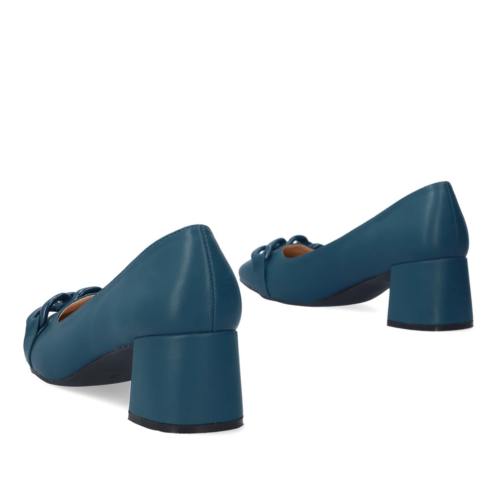 Andres Machado AM5719-12 Pump Blue 6cm Andres Machado AM5719-12 Pump Blue 6cm