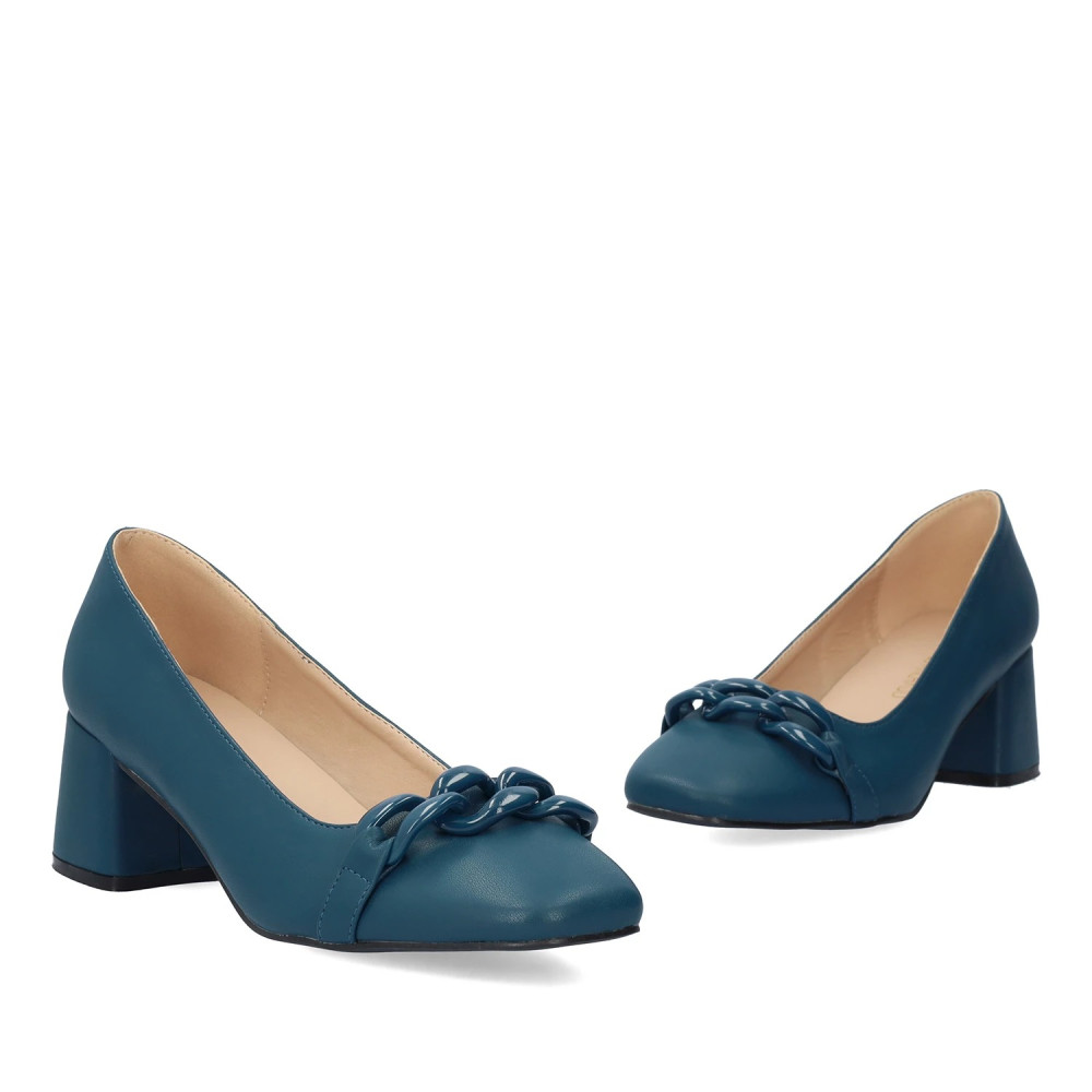 Andres Machado AM5719-12 Pump Blue 6cm Andres Machado AM5719-12 Pump Blue 6cm