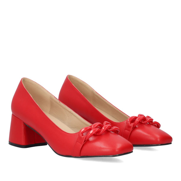 Andres Machado AM5719-14 Pump Red 6cm Andres Machado AM5719-14 Pump Red 6cm