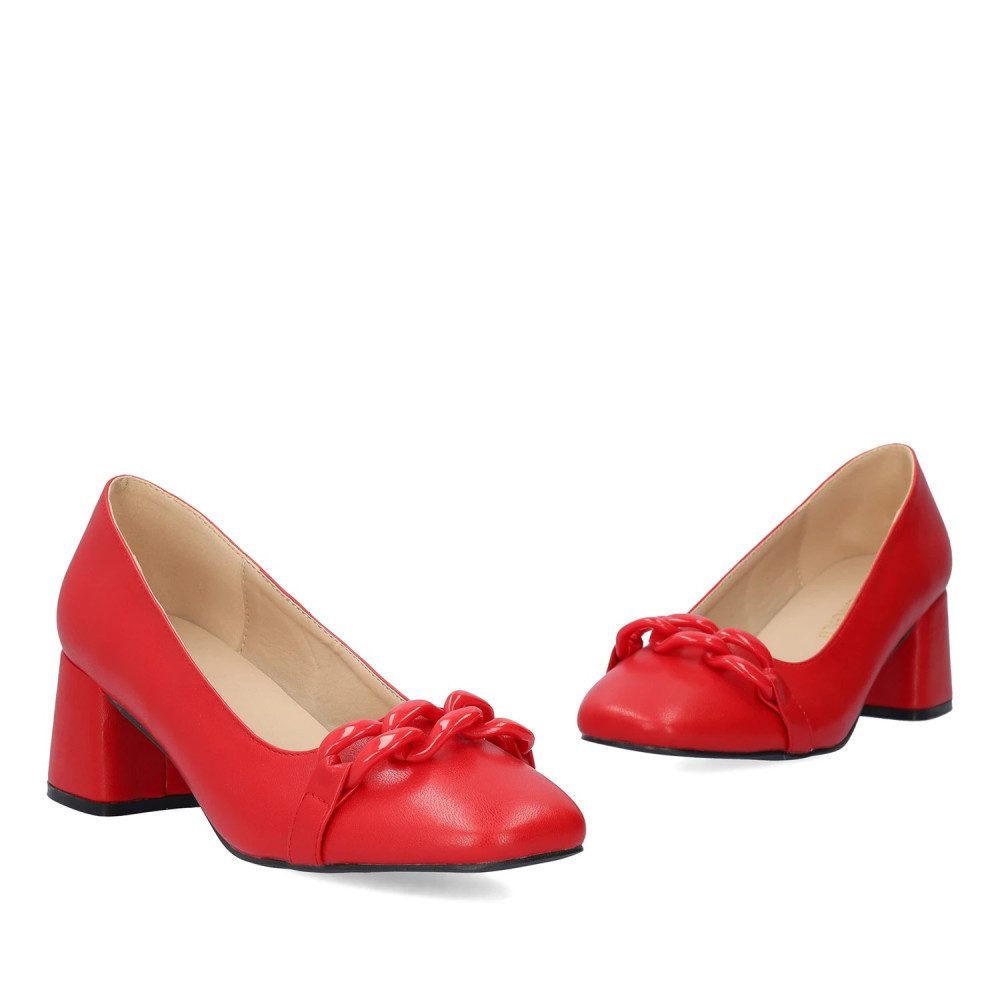 Andres Machado AM5719-14 Pump Red 6cm Andres Machado AM5719-14 Pump Red 6cm