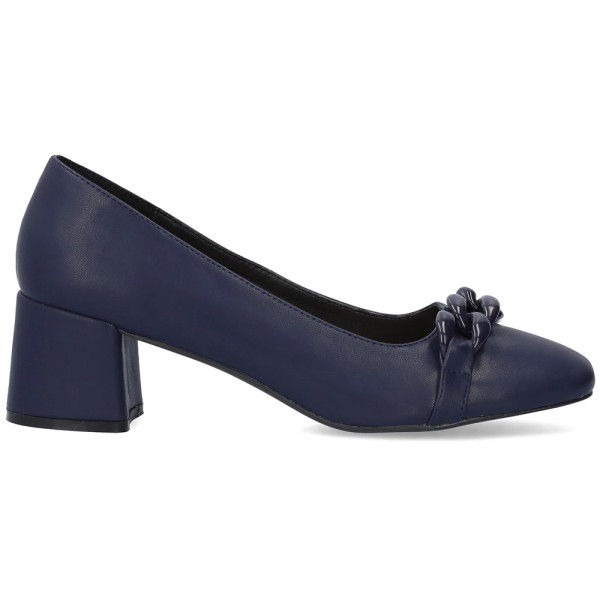 Andres Machado AM5719-18 Pump Dark Blue 6cm Andres Machado AM5719-18 Pump Dark Blue 6cm