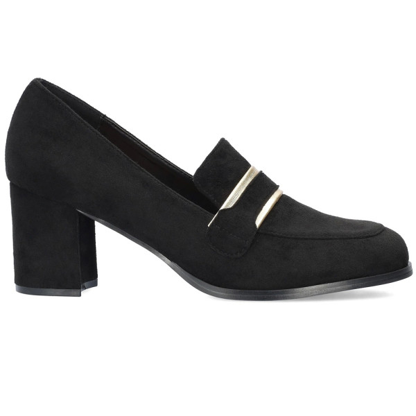 Andres Machado AM5721-01 Moccasin Black 7cm Andres Machado AM5721-01 Moccasin Black 7cm