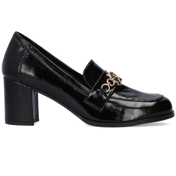 Andres Machado AM5722-01 Moccasin Black 7cm Andres Machado AM5722-01 Moccasin Black 7cm