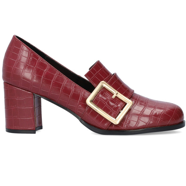 Andres Machado AM5723-23 Μοκασίνι Μπορντώ 7cm Andres Machado AM5723-23 Μοκασίνι Μπορντώ 7cm