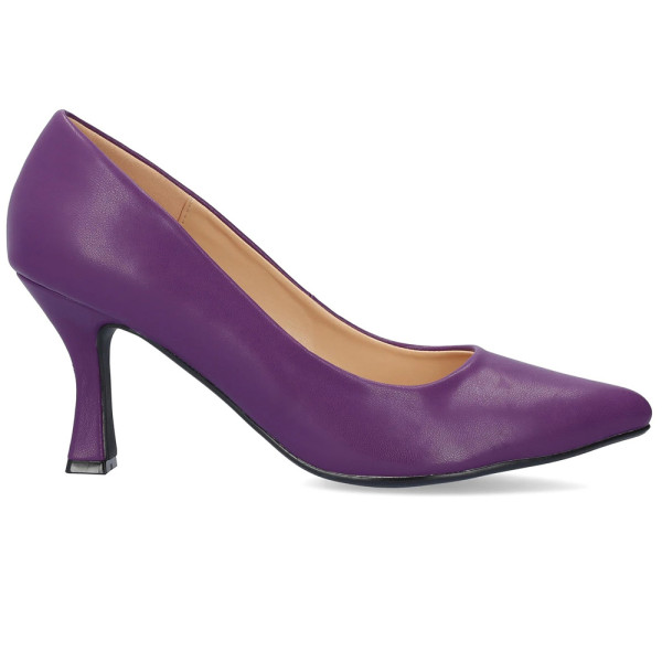Andres Machado AM5724-10 Pump Purple 8.5cm Andres Machado AM5724-10 Pump Purple 8.5cm