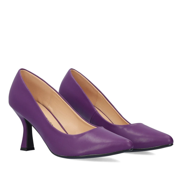 Andres Machado AM5724-10 Pump Purple 8.5cm Andres Machado AM5724-10 Pump Purple 8.5cm