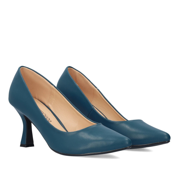 Andres Machado AM5724-12 Pump Blue 8.5cm Andres Machado AM5724-12 Pump Blue 8.5cm