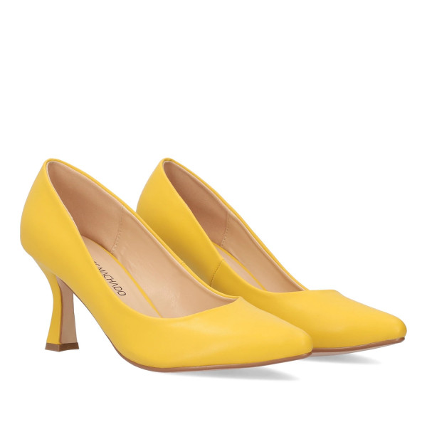 Andres Machado AM5724-24 Pump Yellow 8.5cm Andres Machado AM5724-24 Pump Yellow 8.5cm