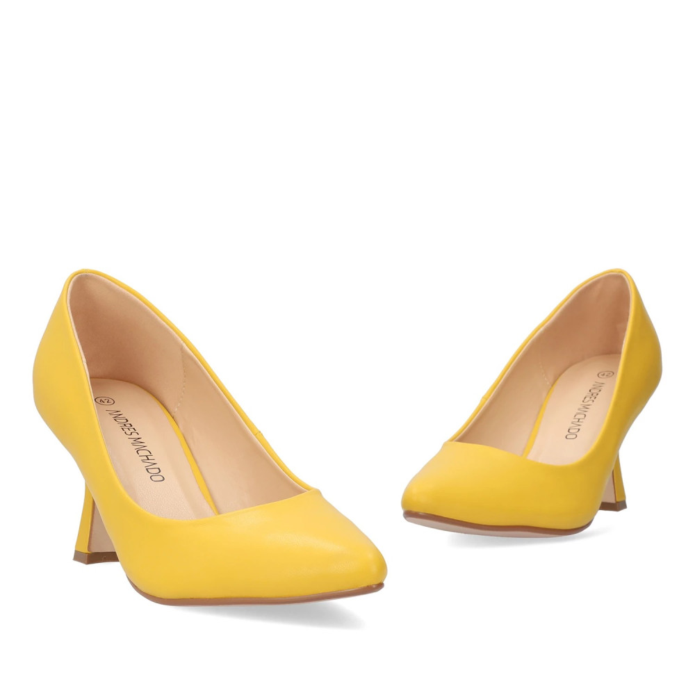Andres Machado AM5724-24 Pump Yellow 8.5cm Andres Machado AM5724-24 Pump Yellow 8.5cm