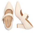 Andres Machado AM5726-15 Pump Cream 8.5cm Andres Machado AM5726-15 Pump Cream 8.5cm