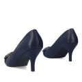 Andres Machado AM5727-18 Pump Blue 8.5cm Andres Machado AM5727-18 Pump Blue 8.5cm