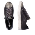Remonte D5825-02 Anatomical Leather Sneaker Black