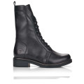 Remonte D8380-01 Anatomic Leather Ankle Boot Black