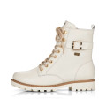 Remonte D8475-80 Anatomic Leather Ankle Boot White