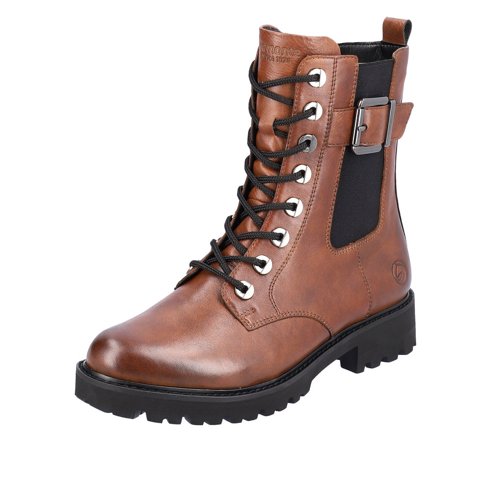 Remonte D8668-22 Anatomic Leather Ankle Boot Brown