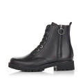 Remonte D8671-01 Anatomic Leather Ankle Boot Black