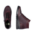 Remonte R0770-35 Anatomical Leather Ankle Boot Sneaker Burgundy