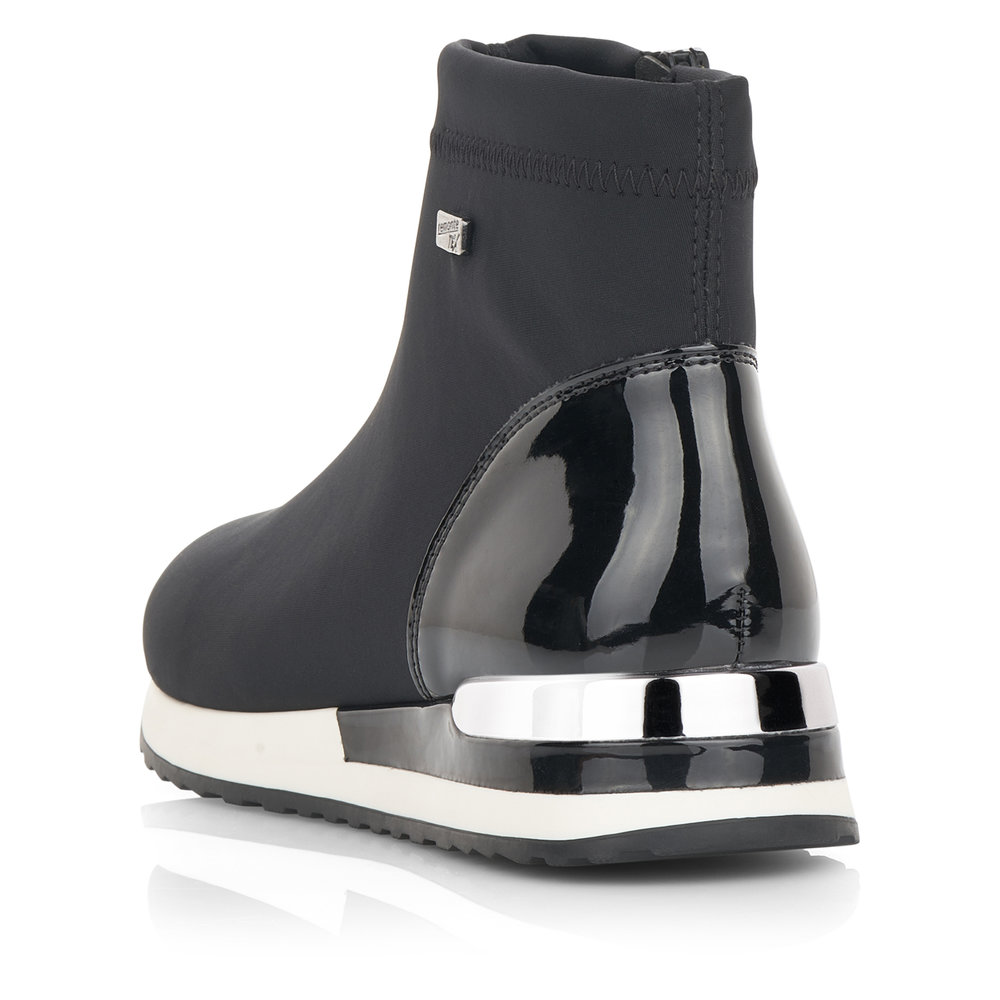 Remonte R2571-02 Anatomical Ankle Boot Sneaker Black
