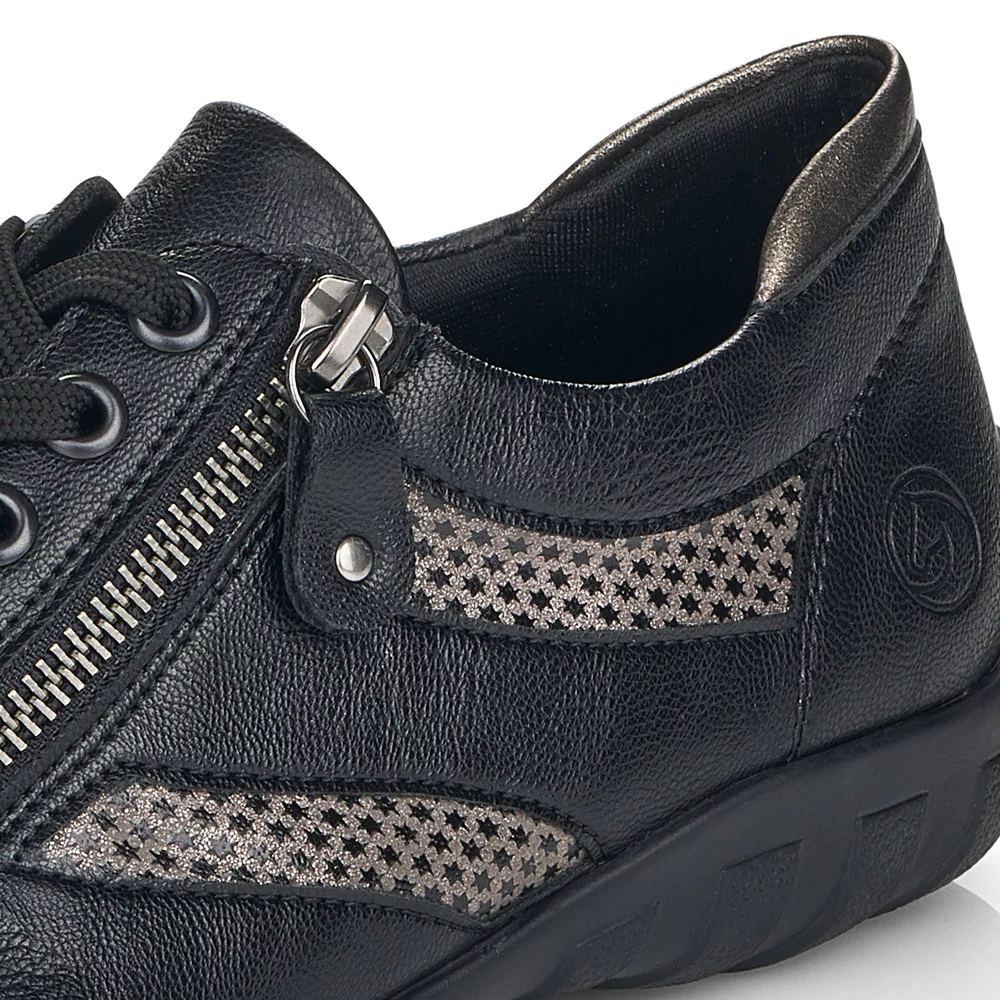 Remonte R3402-01 Ανατομικό Sneaker Μαύρο