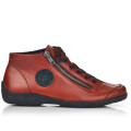 Remonte R3491-38 Anatomical Leather Sneaker Red