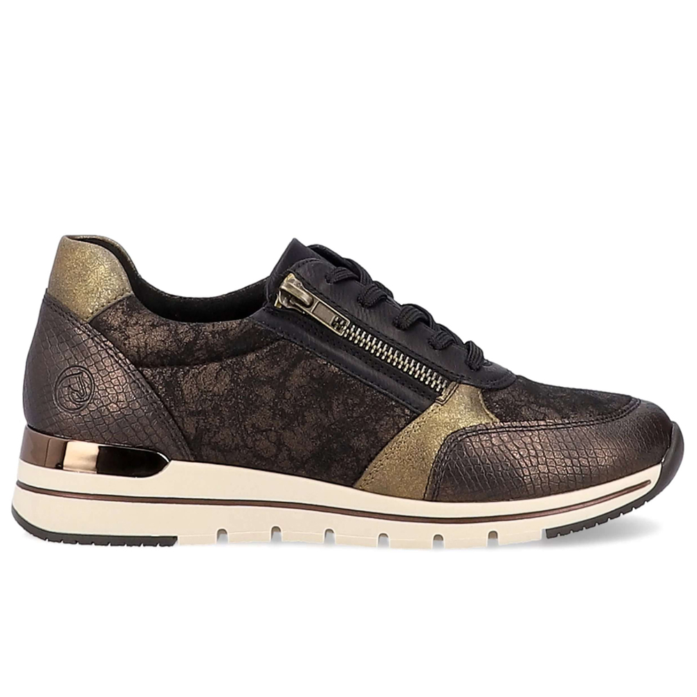 Remonte R6700-90 Anatomical Leather Sneaker Brown