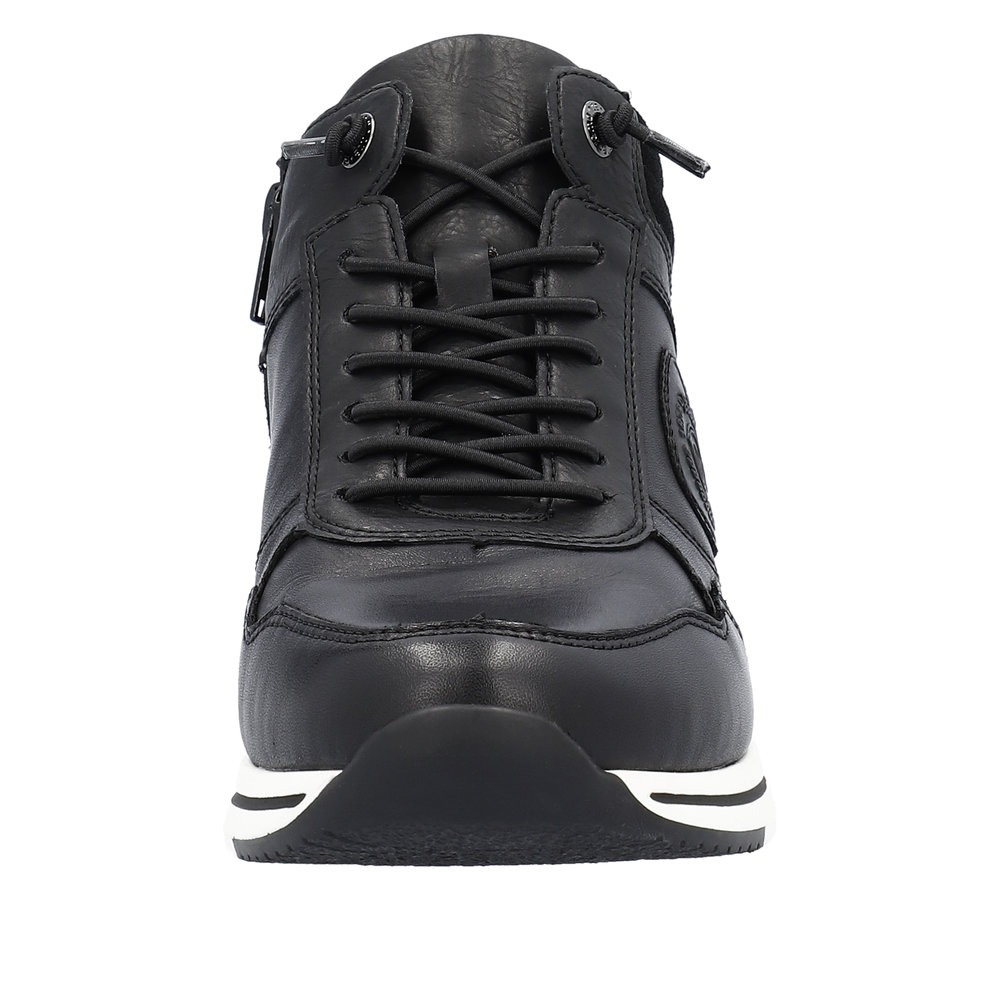 Remonte R6771-01 Anatomical Leather Sneaker Black