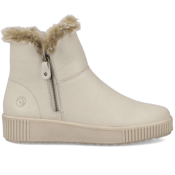 Remonte R7999-60 Anatomical Leather Ankle Boot Beige Remonte R7999-60 Anatomical Leather Ankle Boot Beige