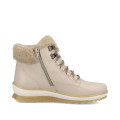 Remonte R8484-60 Anatomical Leather Ankle Boot Ivory