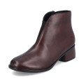 Remonte R8870-36 Anatomic Leather Heeled Ankle Boot Burgundy 5cm