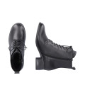Remonte R8877-01 Anatomical Leather Ankle Boot Black