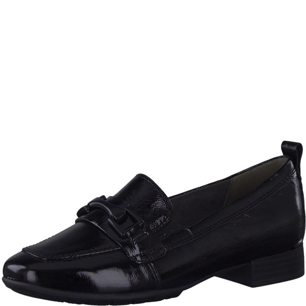 Tamaris-54205-41-018 Anatomical Leather Mocassin Black Tamaris-54205-41-018 Anatomical Leather Mocassin Black