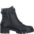 Tamaris 55212-41-001 Anatomical Leather Combat Boot Black Tamaris 55212-41-001 Anatomical Leather Combat Boot Black