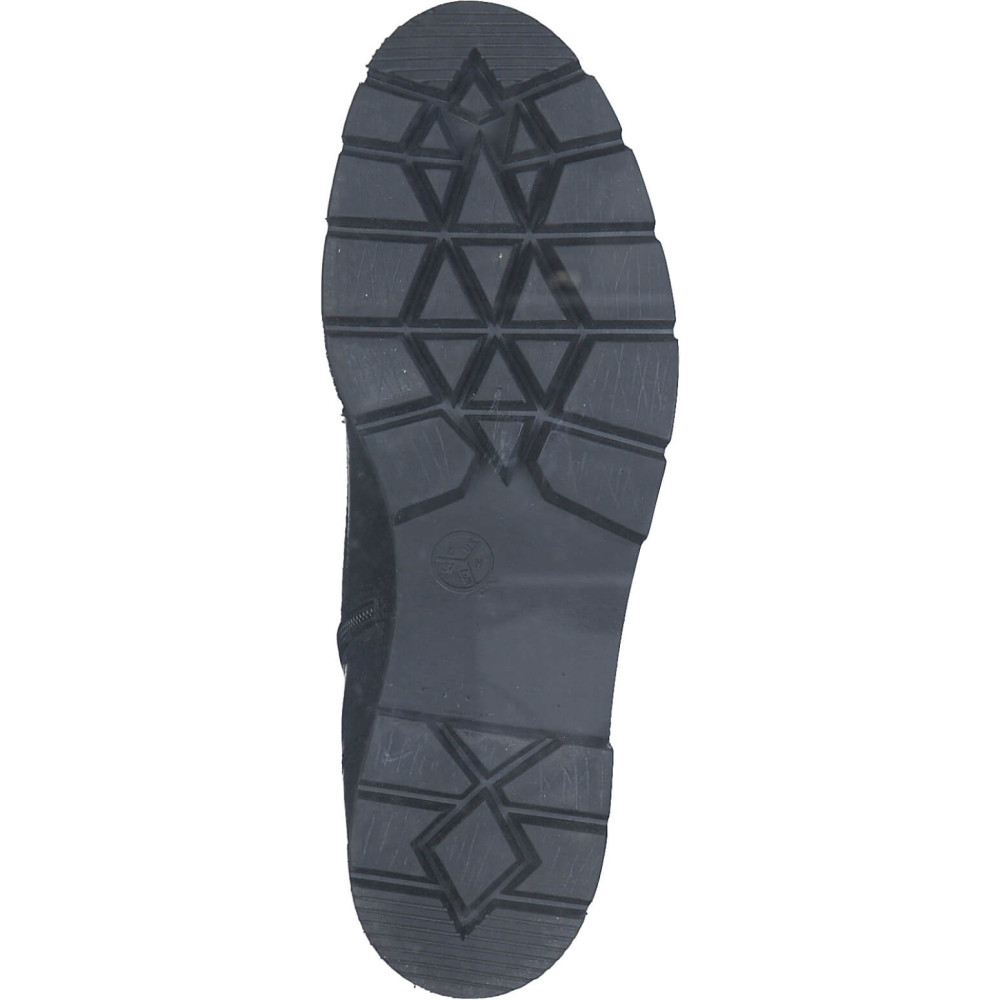 Tamaris 55212-41-001 Anatomical Leather Combat Boot Black Tamaris 55212-41-001 Anatomical Leather Combat Boot Black
