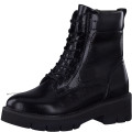 Tamaris 55216-41-018 Anatomical Leather Combat Boot Black Tamaris 55216-41-018 Anatomical Leather Combat Boot Black
