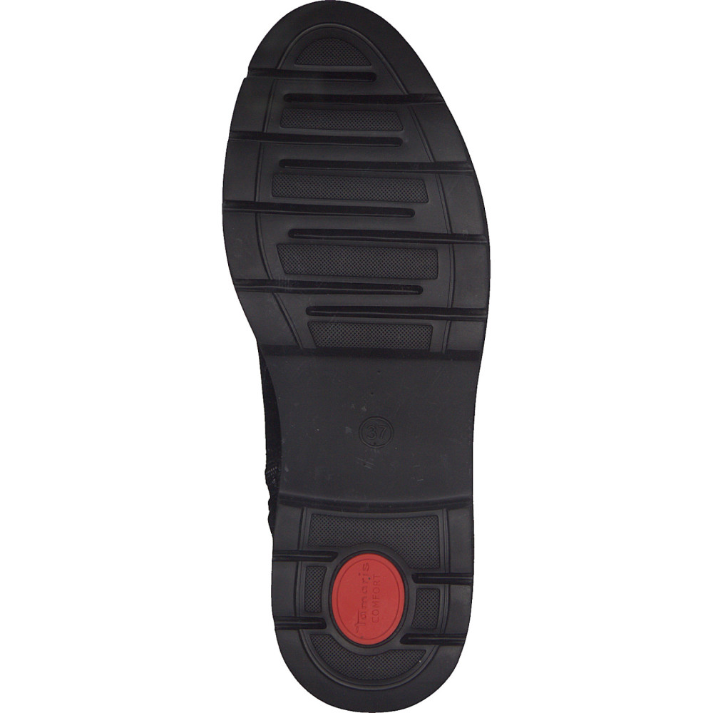 Tamaris 55216-41-018 Anatomical Leather Combat Boot Black Tamaris 55216-41-018 Anatomical Leather Combat Boot Black