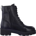Tamaris 55216-41-022 Anatomical Leather Combat Boot Black Tamaris 55216-41-022 Anatomical Leather Combat Boot Black