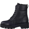 Tamaris 55216-41-022 Anatomical Leather Combat Boot Black Tamaris 55216-41-022 Anatomical Leather Combat Boot Black